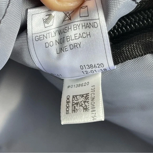 Adidas Black Stadium Coaches Messenger Bag New With Tags - Picture 13 of 16